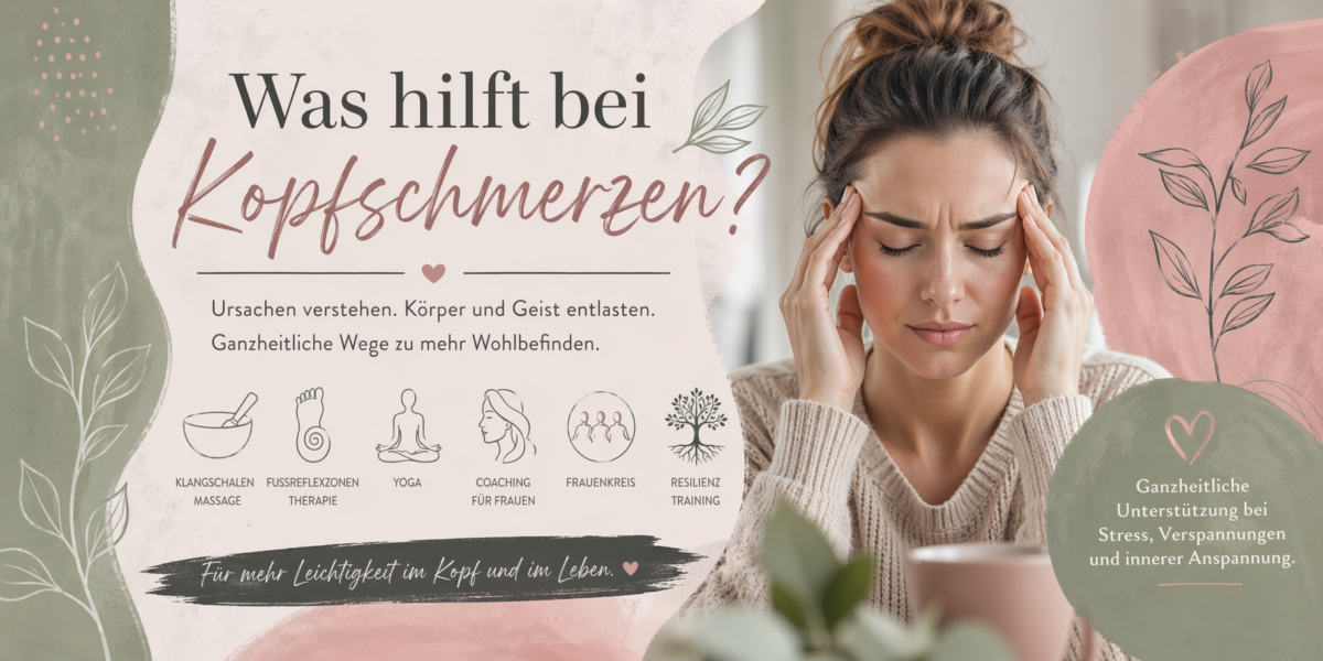 Was hilft bei Kopfschmerzen?